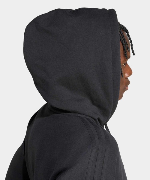 adidas(アディダス)の「オーバーサイズ ジップパーカー / アディダスオリジナルス adidas Originals(パーカー・メンズ・ブラック・X-SMALL/SMALL/XX-LARGE/MEDIUM/LARGE/X-LARGE/3XL)」の6枚目の写真