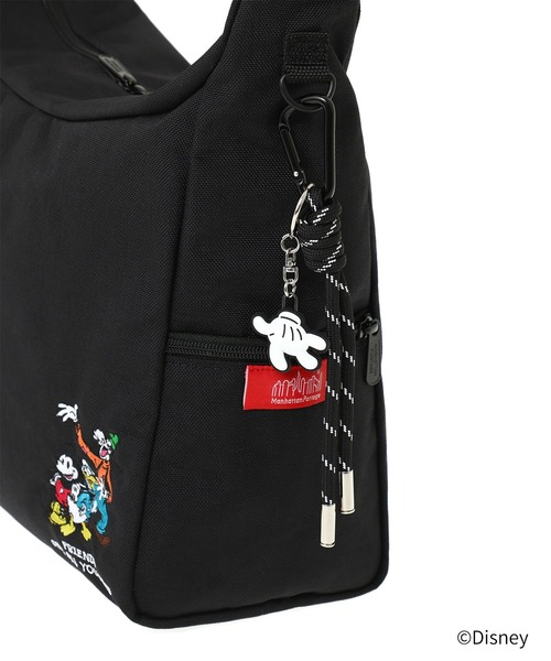 Manhattan Portage（マンハッタンポーテージ）の「BED-STUY SHOULDER BAG / MICKEY / 26（ショルダーバッグ・レディース・ブラック・MEDIUM）」の12枚目の写真