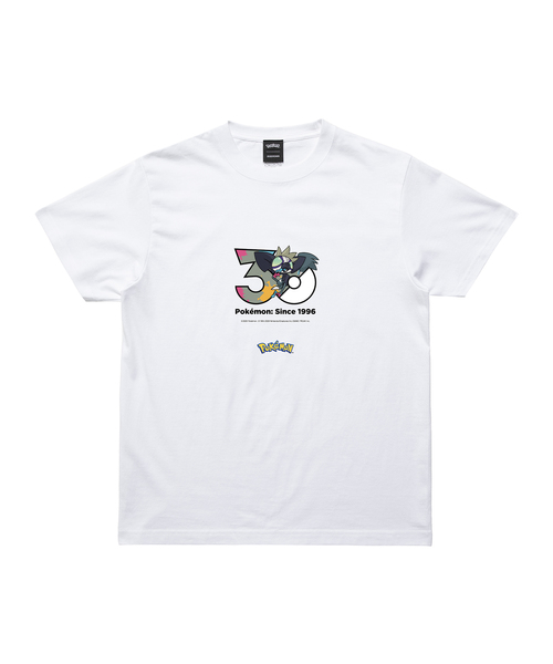 ZOZOSPOT(ゾゾスポット)の「Pokemon 30th Anniversary 1025 T-shirt 「タギングル」(Tシャツ/カットソー・レディース・ホワイト・LARGE/MEDIUM/SMALL/160cm/150cm/140cm/130cm/120cm/110cm/100cm/XXX-LARGE/XX-LARGE/X-LARGE)」の1枚目の写真