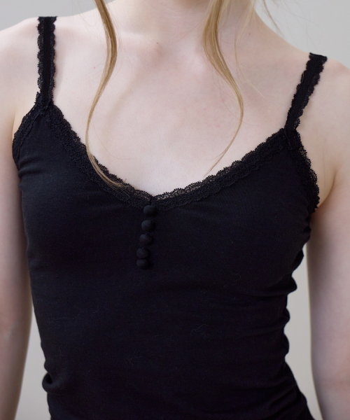 ROSEFRANTZ（ロゼフランツ）の「Button Lace Sleeveless [Black]（Tシャツ/カットソー・レディース・ブラック・SMALL/MEDIUM/X-SMALL）」の11枚目の写真