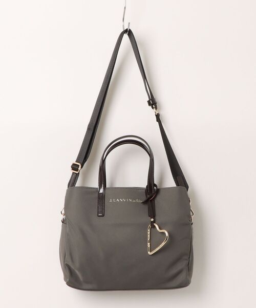 LANVIN en Bleu(ランバンオンブルー)の「マルク ハンドバッグ(ハンドバッグ・レディース・ネイビー/ダークグレー/ブラック・FREE)」の2枚目の写真