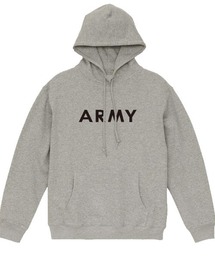 Ol' Basics(オール・ベーシックス) プルパーカー スウェット ARMY ロゴ プリント 裏毛 トップス メンズ ユニセックス