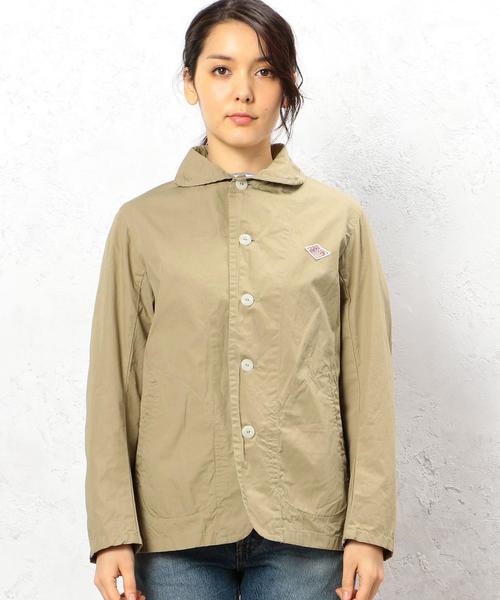 DANTON（ダントン）の「［ダントン］DANTON CB DOWNPROOF JK◆（その他アウター・レディース・ベージュ/ネイビー・36）」の4枚目の写真