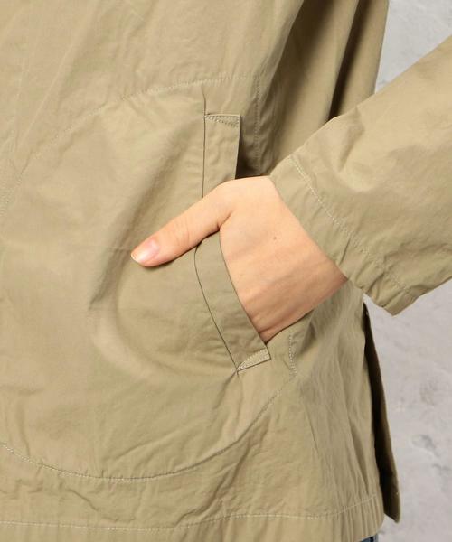 DANTON（ダントン）の「［ダントン］DANTON CB DOWNPROOF JK◆（その他アウター・レディース・ベージュ/ネイビー・36）」の10枚目の写真