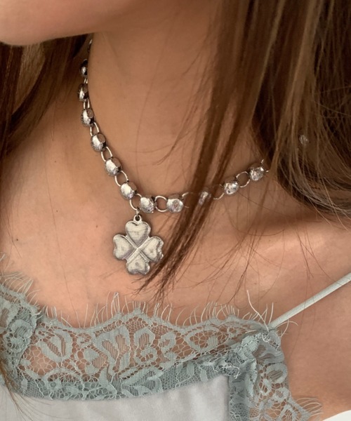 Clover necklace（ネックレス）｜Vipoa（ヴィポア）のファッション通販