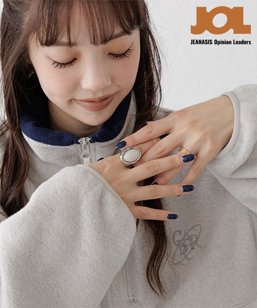 セール】K10 ダイヤモンド Roseピンキーリング（リング）｜Jewel