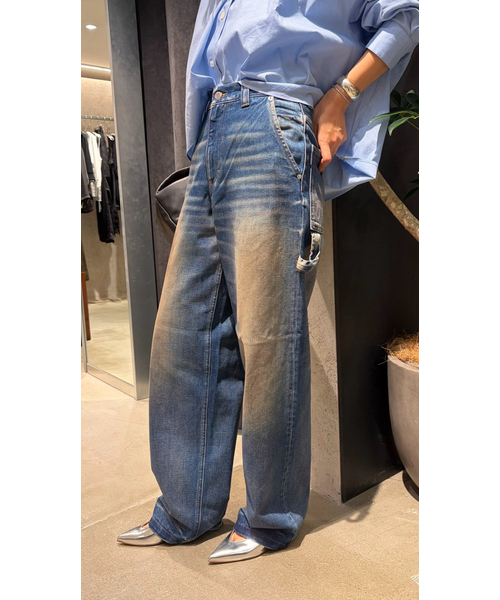 journal standard L'essage(ジャーナルスタンダードレサージュ)の「HAIKURE/ハイクル SIBILLA JANE BLUE デニムパンツ(デニムパンツ・レディース・ブルー・23/24)」の2枚目の写真