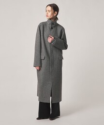 <Steven Alan>ヘリンボーン ロング コート