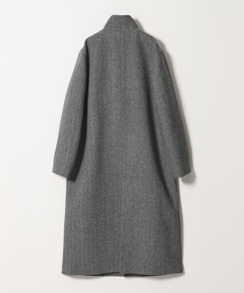 Steven Alan（スティーブンアラン）の「＜Steven Alan＞ヘリンボーン ロング コート（その他アウター・レディース・グレー/ダークブラウン・S/M）」の10枚目の写真