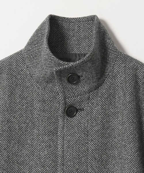 Steven Alan（スティーブンアラン）の「＜Steven Alan＞ヘリンボーン ロング コート（その他アウター・レディース・グレー/ダークブラウン・S/M）」の11枚目の写真