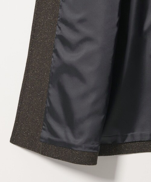 Steven Alan（スティーブンアラン）の「＜Steven Alan＞ヘリンボーン ロング コート（その他アウター・レディース・グレー/ダークブラウン・S/M）」の20枚目の写真