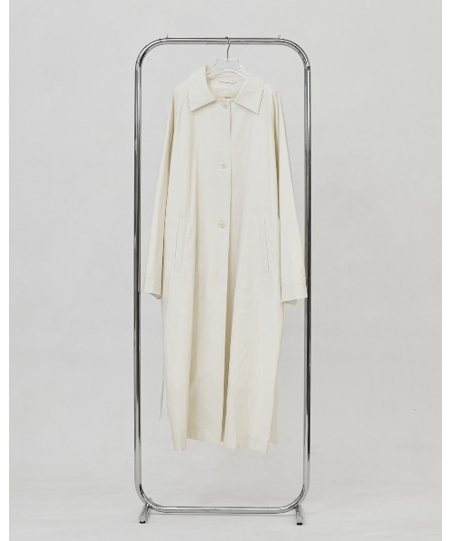 TODAYFUL(トゥデイフル)の「Spring Over Coat(ステンカラーコート・レディース・ブラック/セージグリーン/キナリ・36inch/38inch)」の4枚目の写真