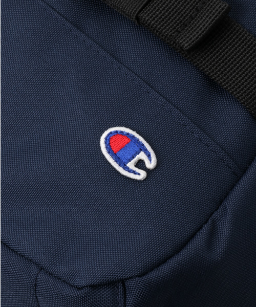 Champion（チャンピオン）の「【チャンピオン　デンケン】　スクエアなスタイリングのミドルサイズデイパック　/　52892（バックパック/リュック・メンズ・ネイビー/ブラック/ブラック×ホワイト・FREE）」の9枚目の写真