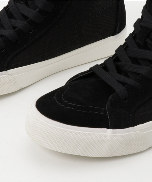 RODEO CROWNS WIDE BOWL（ロデオクラウンズワイドボウル）の「RCS-Push-Hi（スニーカー・レディース・ベージュ系その他/ホワイト/ブラック/ブラック系その他・24cm/23cm/25cm）」の8枚目の写真