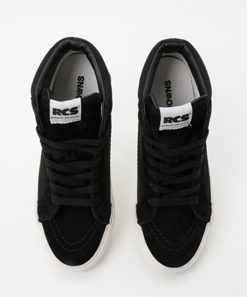 RODEO CROWNS WIDE BOWL（ロデオクラウンズワイドボウル）の「RCS-Push-Hi（スニーカー・レディース・ベージュ系その他/ホワイト/ブラック/ブラック系その他・24cm/23cm/25cm）」の11枚目の写真