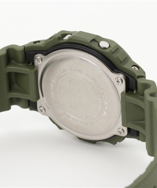 CASIO（カシオ）の「CASIO カシオ G-SHOCK ジーショック DW-5600M-3JF（アナログ腕時計・メンズ・オリーブ・FREE）」の4枚目の写真