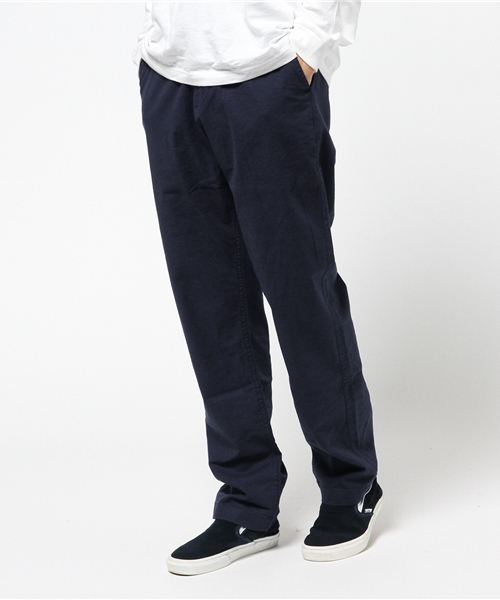rovtski（ロフトスキー）の「綿麻ストレッチイージーパンツ（チノパンツ・メンズ・ベージュ/ブラック/オリーブ/ネイビー・LARGE/MEDIUM）」の4枚目の写真