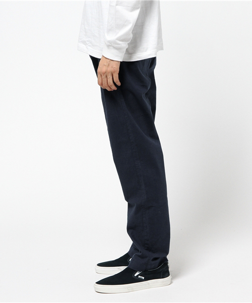 rovtski（ロフトスキー）の「綿麻ストレッチイージーパンツ（チノパンツ・メンズ・ベージュ/ブラック/オリーブ/ネイビー・LARGE/MEDIUM）」の5枚目の写真