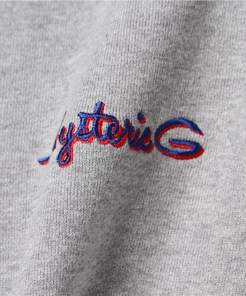 HYSTERIC GLAMOUR（ヒステリックグラマー）の「HYS G刺繍 SW（スウェット・メンズ・ホワイト/ネイビー/トップグレー・SMALL/MEDIUM/LARGE）」の12枚目の写真