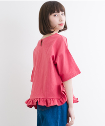 MERLOT | 裾ラッフルトップス2275(Tシャツ/カットソー)