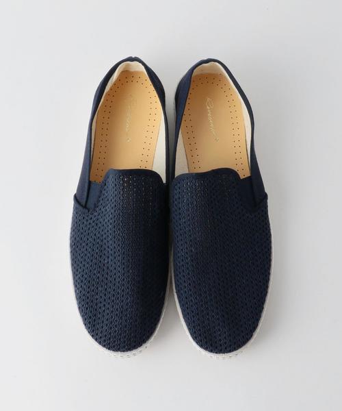 Rivieras（リビエラ）の「＜Rivieras(リヴィエラ)＞ CLASSIC 20℃ ◆（スリッポン・メンズ・ネイビー/オフホワイト・45/43/40/44/42/41）」の6枚目の写真