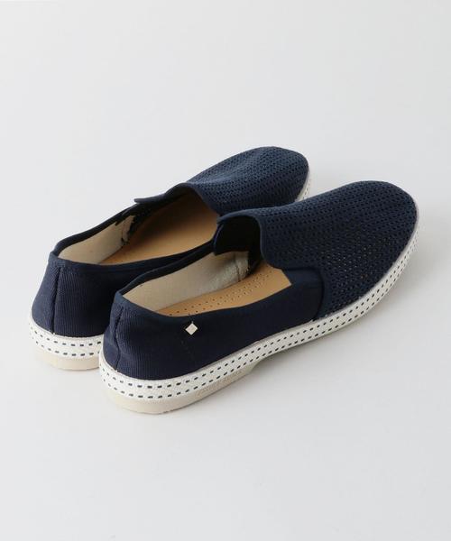 Rivieras（リビエラ）の「＜Rivieras(リヴィエラ)＞ CLASSIC 20℃ ◆（スリッポン・メンズ・ネイビー/オフホワイト・45/43/40/44/42/41）」の3枚目の写真