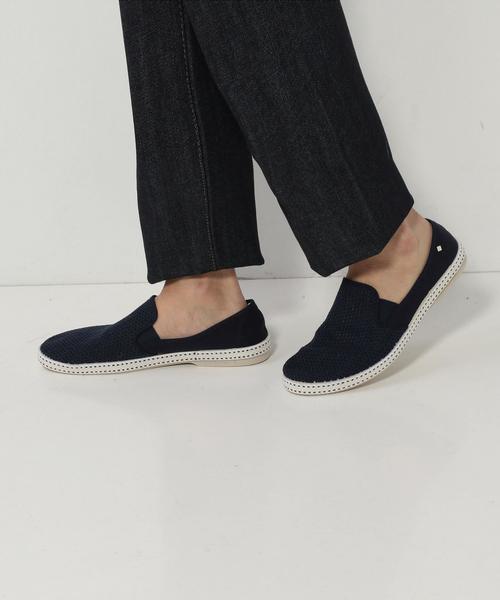 Rivieras（リビエラ）の「＜Rivieras(リヴィエラ)＞ CLASSIC 20℃ ◆（スリッポン・メンズ・ネイビー/オフホワイト・45/43/40/44/42/41）」の9枚目の写真