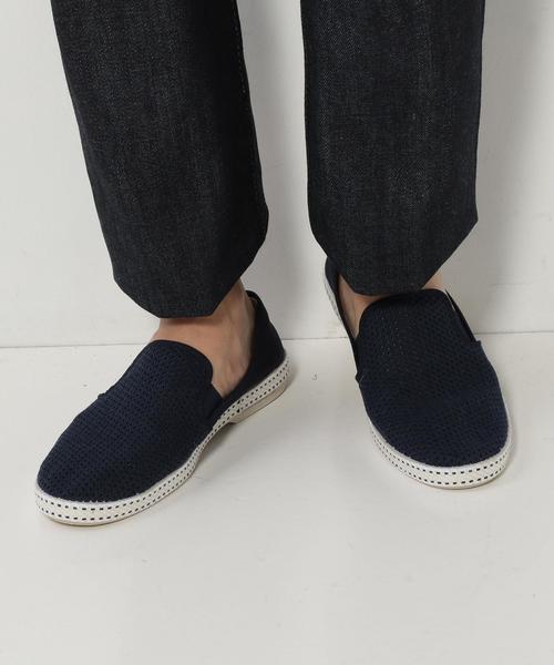 Rivieras（リビエラ）の「＜Rivieras(リヴィエラ)＞ CLASSIC 20℃ ◆（スリッポン・メンズ・ネイビー/オフホワイト・45/43/40/44/42/41）」の10枚目の写真