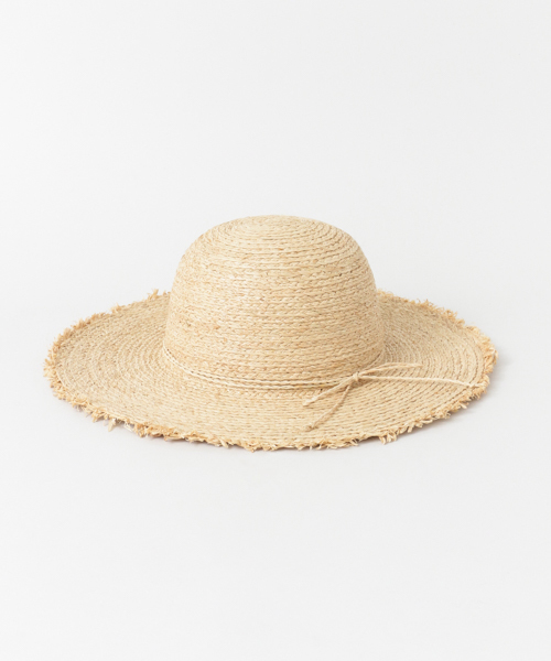 URBAN RESEARCH(アーバンリサーチ)の「UR ラフィアブレードハット(ハット・レディース・ナチュラル・FREE)」の1枚目の写真