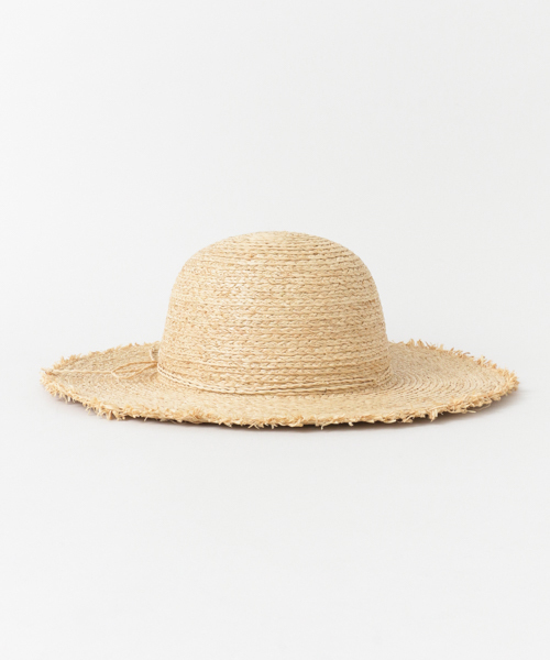 URBAN RESEARCH(アーバンリサーチ)の「UR ラフィアブレードハット(ハット・レディース・ナチュラル・FREE)」の3枚目の写真