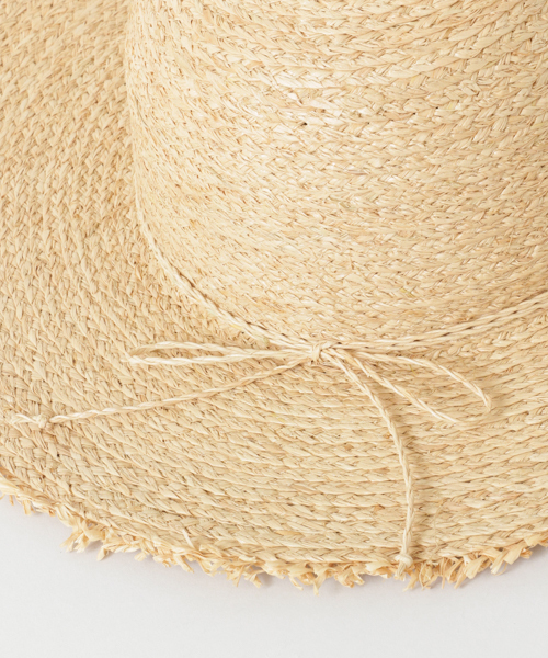 URBAN RESEARCH(アーバンリサーチ)の「UR ラフィアブレードハット(ハット・レディース・ナチュラル・FREE)」の4枚目の写真