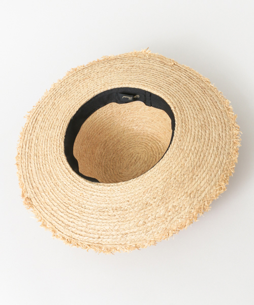 URBAN RESEARCH(アーバンリサーチ)の「UR ラフィアブレードハット(ハット・レディース・ナチュラル・FREE)」の6枚目の写真