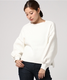 STUDIOUS | 【STUDIOUS】バトーネックボリュームKN(ニット/セーター)