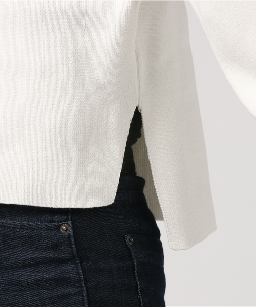 STUDIOUS（ステュディオス）の「【STUDIOUS】ボリュームスリーブニット（ニット/セーター・レディース・グレー/ライトグリーン/ホワイト・0）」の9枚目の写真