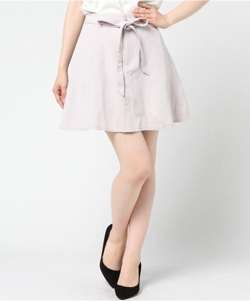 Heather（ヘザー）の「リボンツキ／アソートフレアスカート　765523（スカート・レディース・ネイビー/ライトグレー/ブラック系その他・FREE）」の18枚目の写真