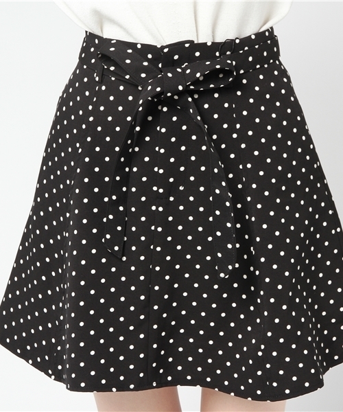 Heather（ヘザー）の「リボンツキ／アソートフレアスカート　765523（スカート・レディース・ネイビー/ライトグレー/ブラック系その他・FREE）」の7枚目の写真