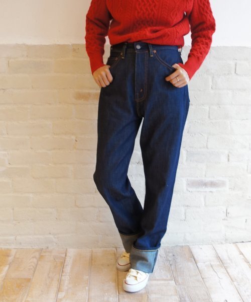 FRAMeWORK(フレームワーク)の「LEVIS VINTAGE 1950s701ジーンズ◆(デニムパンツ・レディース・ネイビー・28/27/29)」の14枚目の写真
