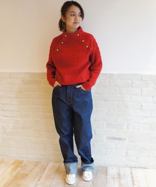 FRAMeWORK(フレームワーク)の「LEVIS VINTAGE 1950s701ジーンズ◆(デニムパンツ・レディース・ネイビー・28/27/29)」の16枚目の写真