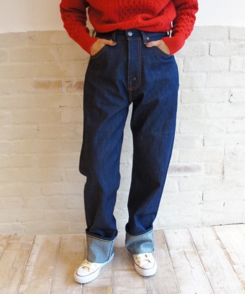 FRAMeWORK(フレームワーク)の「LEVIS VINTAGE 1950s701ジーンズ◆(デニムパンツ・レディース・ネイビー・28/27/29)」の21枚目の写真