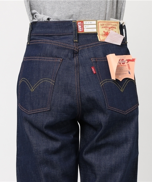 FRAMeWORK(フレームワーク)の「LEVIS VINTAGE 1950s701ジーンズ◆(デニムパンツ・レディース・ネイビー・28/27/29)」の5枚目の写真
