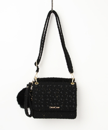 DRESSCAMP | DRESSCAMP (ドレスキャンプ)METEOR スタースタッズツイード2WAYショルダーバッグ(ハンドバッグ)