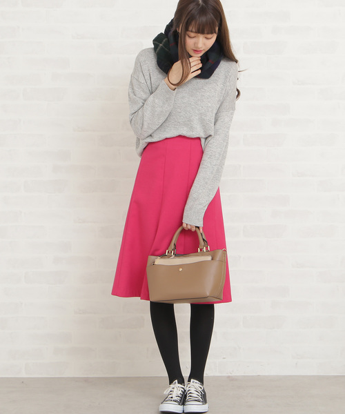 N.（N. Natural Beauty Basic）（エヌエヌナチュラルビューティーベーシック）の「マーメイドスカート（スカート・レディース・ネイビー/ピンク/グリーン・MEDIUM/SMALL）」の12枚目の写真