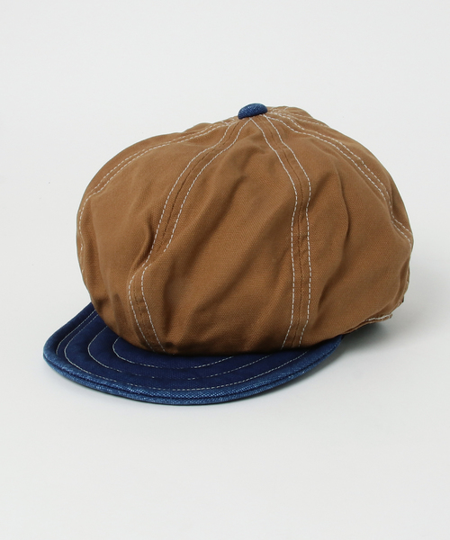 GREEN BOWL(グリーンボウル)の「GREEN BOWL Casquette/グリーンボウルキャスケット(キャスケット・メンズ・ブラウン/ベージュ/オリーブ・FREE)」の6枚目の写真