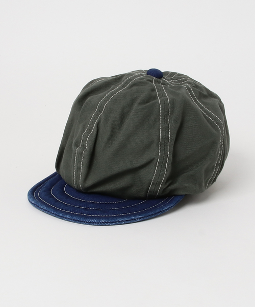 GREEN BOWL(グリーンボウル)の「GREEN BOWL Casquette/グリーンボウルキャスケット(キャスケット・メンズ・ブラウン/ベージュ/オリーブ・FREE)」の8枚目の写真