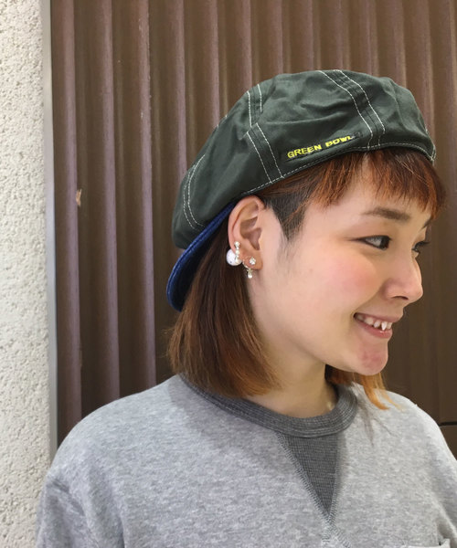 GREEN BOWL(グリーンボウル)の「GREEN BOWL Casquette/グリーンボウルキャスケット(キャスケット・メンズ・ブラウン/ベージュ/オリーブ・FREE)」の9枚目の写真
