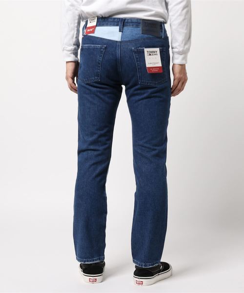 tommy jeans（トミー ジーンズ）の「パネルデニムパンツ（デニムパンツ・メンズ・インディゴブルー・34inch/32inch/36inch/30inch/28inch）」の3枚目の写真