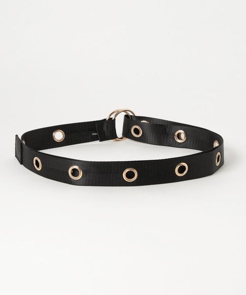 onespo（ワンスポ）の「ロングアイレットベルト（ベルト・レディース・ブラック・FREE）」の2枚目の写真