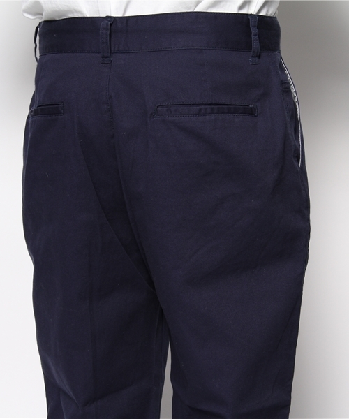 WEGO(ウィゴー)の「WEGO/ロールストライプトラウザー(チノパンツ・メンズ・ネイビー/オフホワイト/グレイッシュベージュ・LARGE/MEDIUM/SMALL)」の8枚目の写真