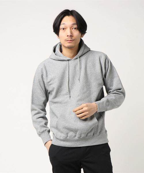 STUDIOUS（ステュディオス）の「【UNITED ATHLE】12ozヘヴィーウェイトスウェットP/Oパーカ（パーカー・メンズ・アイボリー/グレー/ネイビー/ホワイト/ブラック・MEDIUM/LARGE/SMALL/4）」の5枚目の写真