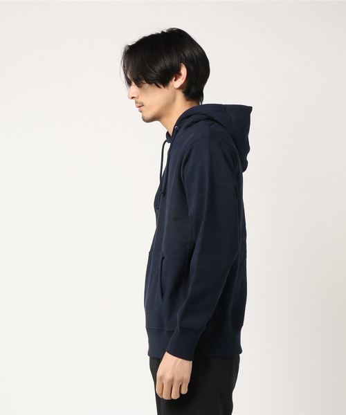 STUDIOUS（ステュディオス）の「【UNITED ATHLE】12ozヘヴィーウェイトスウェットP/Oパーカ（パーカー・メンズ・アイボリー/グレー/ネイビー/ホワイト/ブラック・MEDIUM/LARGE/SMALL/4）」の6枚目の写真